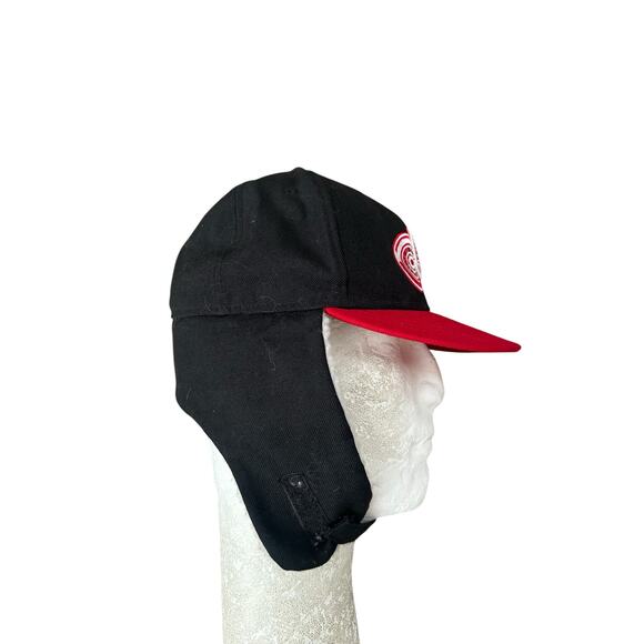 Detroit Red Wings New Era Wool Sherpa Lined Bill Trapper HAt Size 7 1/2 - Picture 3 of 9